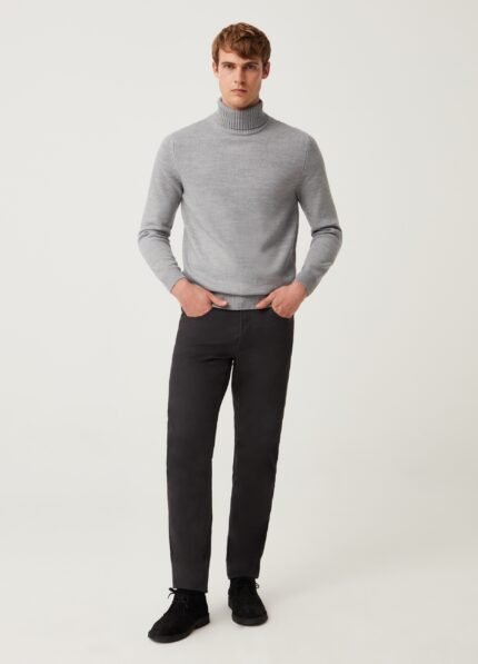 OVS Charcoal Grey Trousers