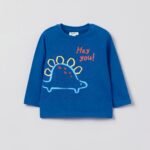 OVS Blue Dinosaur-Print T-Shirt