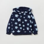 OVS Blue Printed Hoodie