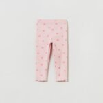 OVS Pink Ribbed Leggings