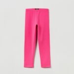 OVS Fuchsia Solid Leggings