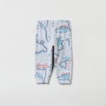 OVS Grey Marl Printed Joggers