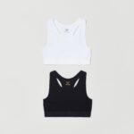 OVS Black 2-Pack Sports Tops