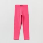 OVS Fuchsia Solid Leggings