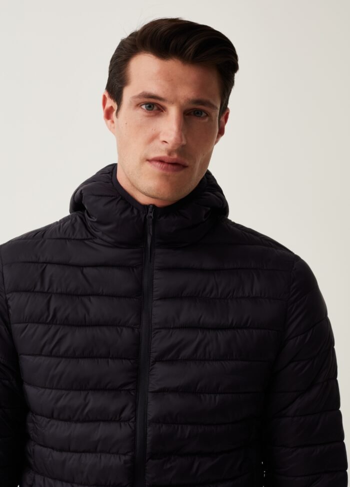 Dark Navy Slim Trousers - Image 2