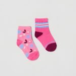 OVS Fuchsia 2-Pack Ankle Socks