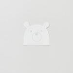 OVS White Tricot Knit Hat