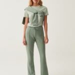 OVS Green Slim Trousers