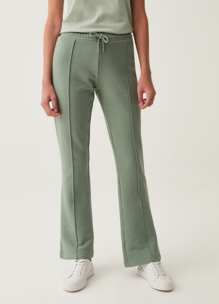 Green Slim Trousers - Image 2