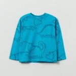 OVS Blue Printed T-Shirt
