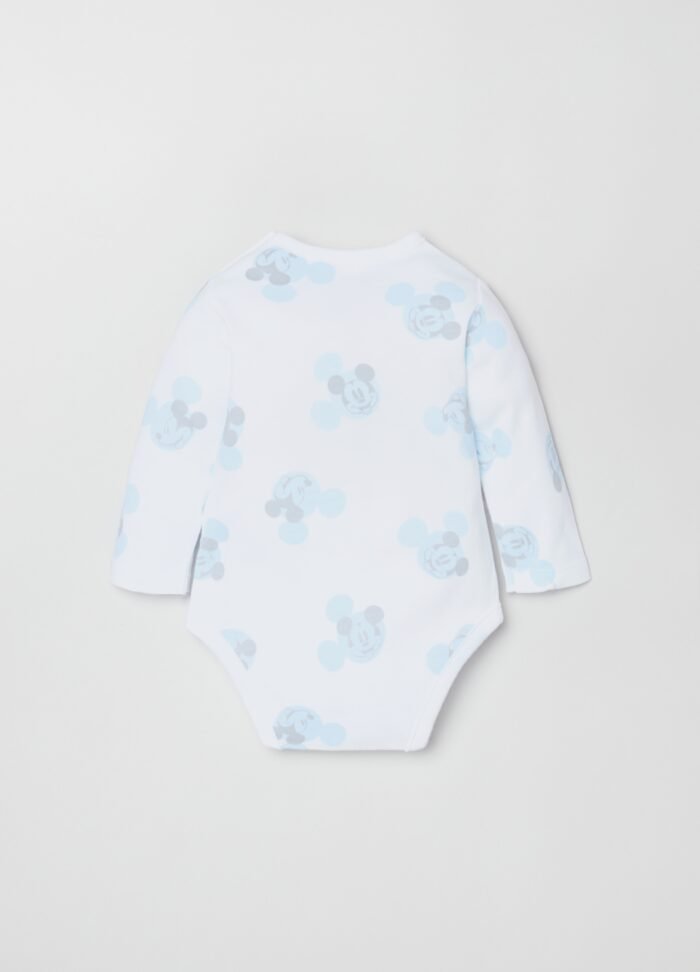 Light Grey 2-Pack Long-Sleeve Bodysuits - Image 2