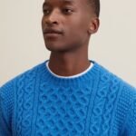 OVS Blue Round-Neck Pullover Sweater