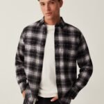 OVS Black Check Check Check Shirt