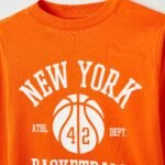 OVS Orange Long-Sleeve T-Shirt