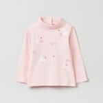 OVS Pink Turtleneck Top