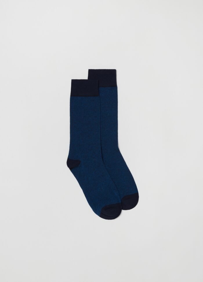 Dark Navy 5-Pack Short Socks - Blue - Image 2