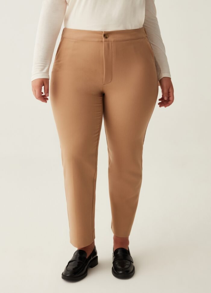 Beige Formal Trousers - Image 2