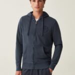 OVS Dark Grey Full-Zip Fleece Jacket