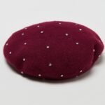 OVS Burgundy Wool Beret