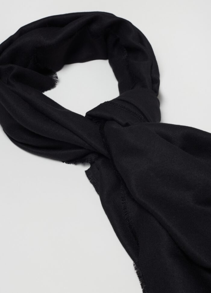 Black Pashmina Scarf - Image 2