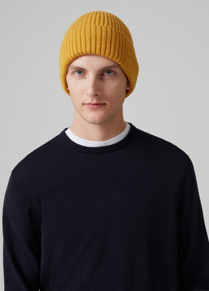 Navy Blue Round-Neck Pullover Sweater - Image 2