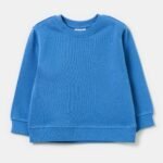 OVS Light Blue Round-Neck Sweatshirt