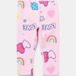 OVS Light Pink Printed Leggings