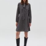 OVS Black/White Dress