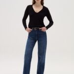 OVS Black V-Neck Cardigan
