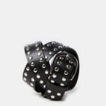 OVS Black Studded Belt