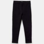 OVS Black Solid Treggings