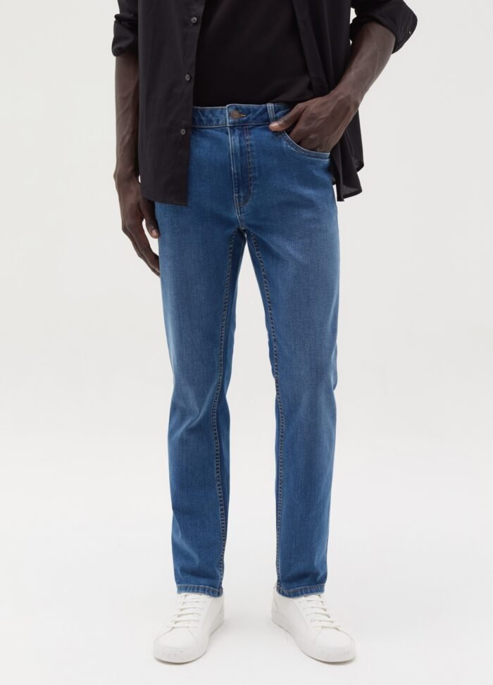 Blue Cross Slim Jeans - Image 2