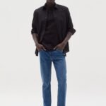 OVS Blue Cross Slim Jeans