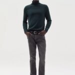 OVS Dark Green Turtleneck Pullover Sweater