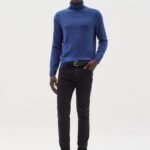 OVS Dark Blue Turtleneck Pullover Sweater