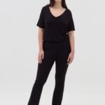 OVS Black Boot-Cut Leggings