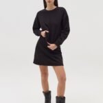 OVS Black Drop-Shoulder Sweater