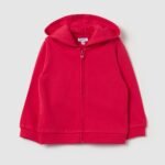 OVS Red Full-Zip Sweatshirt
