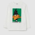 OVS White Long-Sleeve T-Shirt