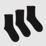 OVS Black 3-Pack Basic Socks