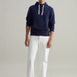 OVS Navy Blue Pullover Hoodie