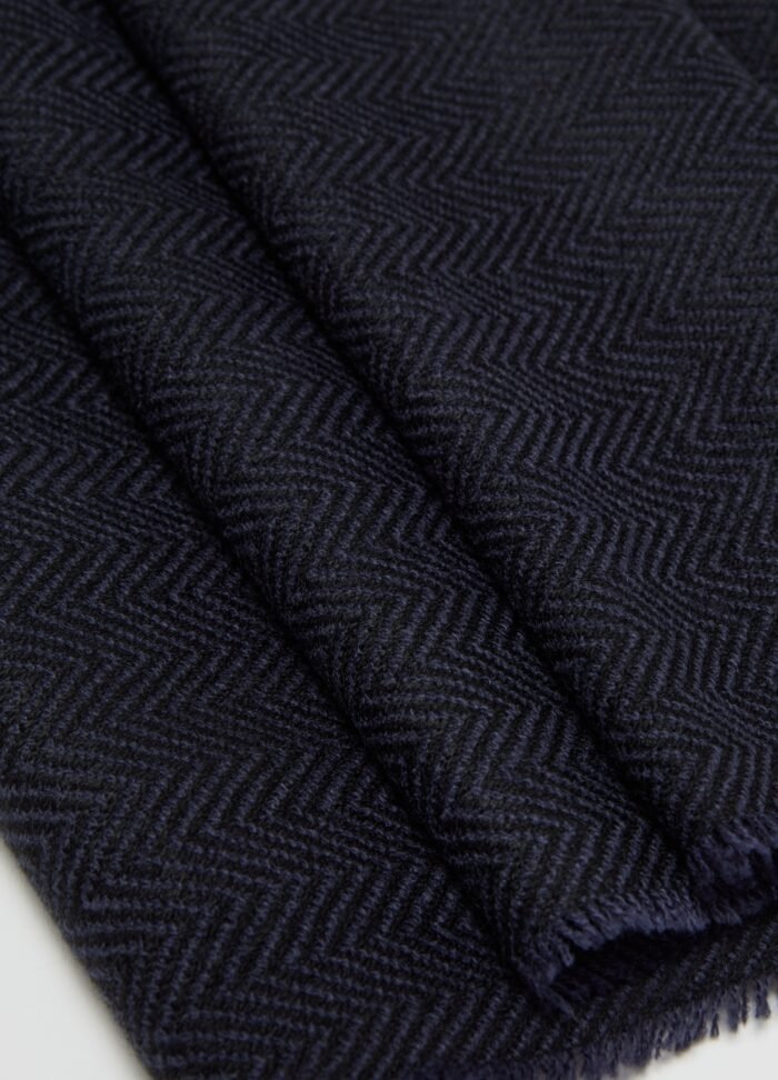 Navy Blue Scarf - Image 2