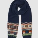 OVS Dark Blue Baby Scarf