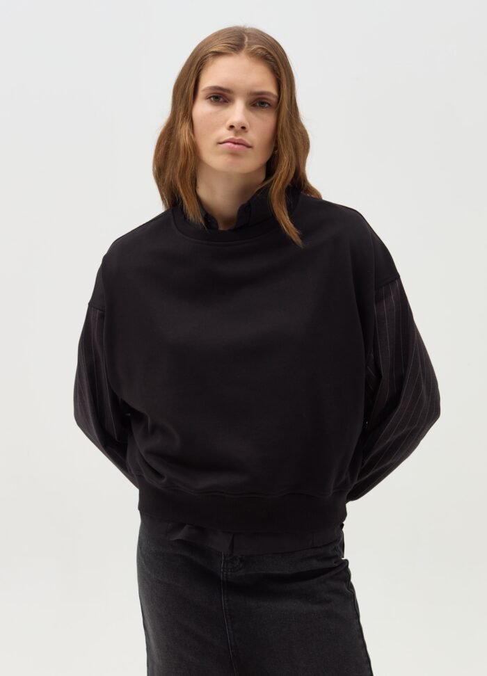 Black Fleece Jacket - Image 2
