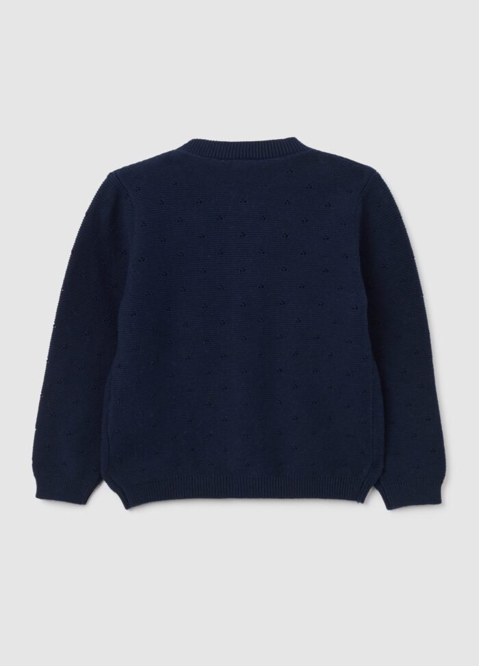 Dark Blue Cardigan - Image 2