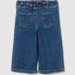 OVS Blue Denim Skirt with Sash