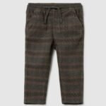 OVS Beige Check Trousers