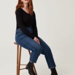 OVS Tsh Basic Vi V Neck 062 B