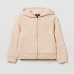 OVS Hoody Full Z Smoke Gray