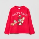 OVS T-Shirt Chip Teaberry